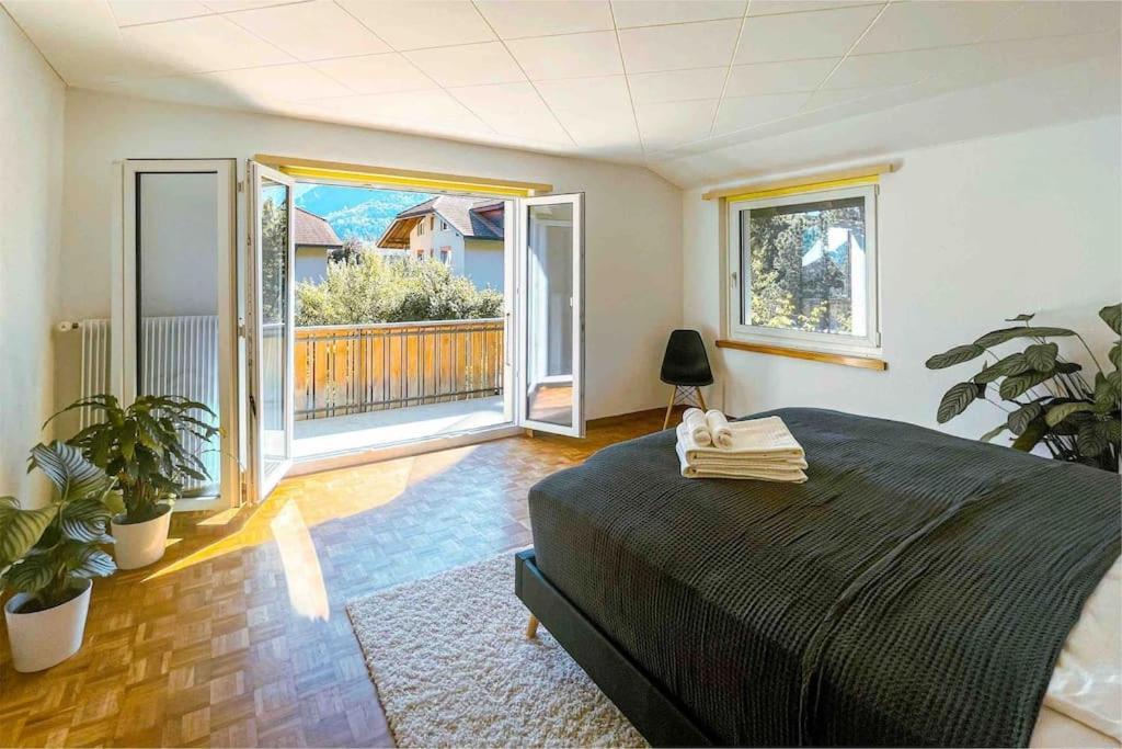 -The Urbanist- Mountainview Parking Garden 3Bd Villa Unterseen Kültér fotó